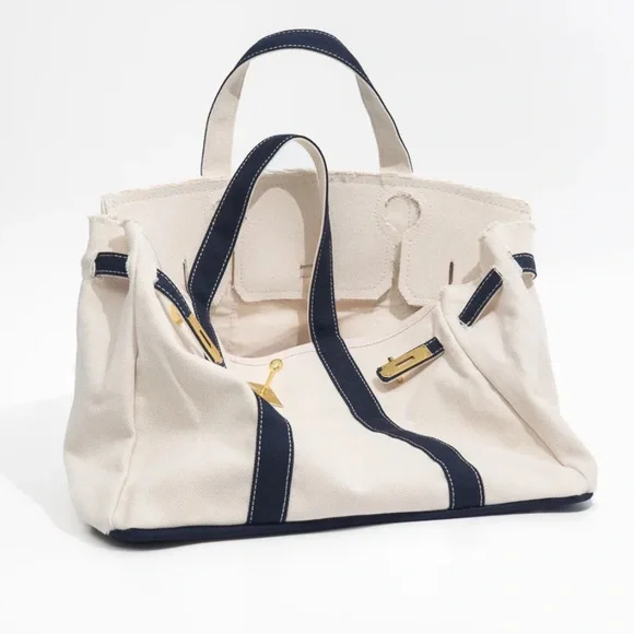 The Boatkin Birkin Canvas Bag - Picture 2 of 9